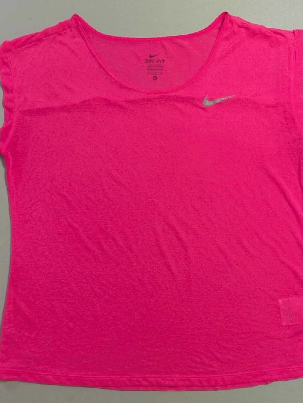 Hot pink women's Nike tank top, medium